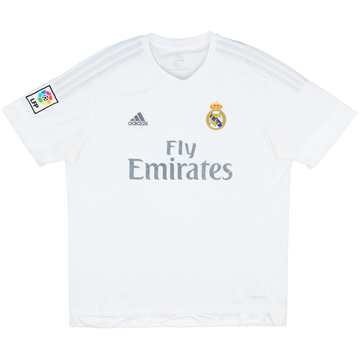 2015-16 Real Madrid Home Shirt - 5/10 - (XL)