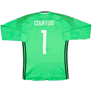 2016-17 Belgium GK Shirt Courtois #1 - 5/10 - (M)