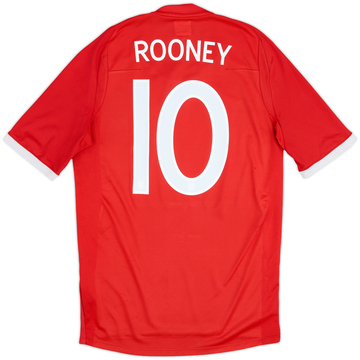 2010-11 England Away Shirt Rooney #10 - 5/10 - (M)