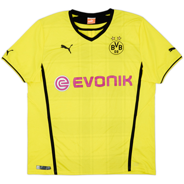 2013-14 Borussia Dortmund Home Shirt - 8/10 - (XL)