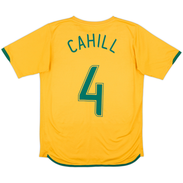 2006-08 Australia Home Shirt Cahill #4 - 5/10 - (XL.Boys)