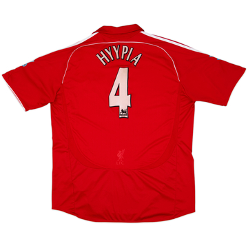 2006-08 Liverpool Home Shirt Hyypia #4 - 7/10 - (XXL)