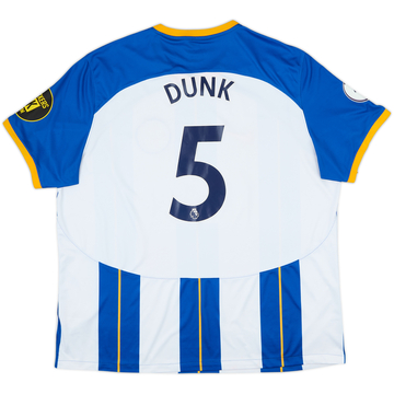 2022-23 Brighton Home Shirt Dunk #5 - 9/10 - (3XL)