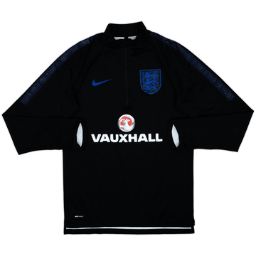 2018-19 England Nike 1/4 Zip Drill Top - 8/10 - (S)