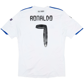 2010-11 Real Madrid Home Shirt Ronaldo #7 - 8/10 - (M)