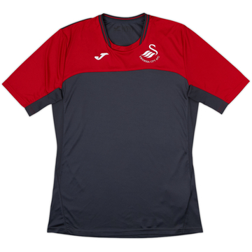 2017-18 Swansea City Joma Training Shirt - 8/10 - (L)
