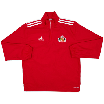 2012-13 Sunderland adidas 1/4 Zip Drill Top - 8/10 - (S)