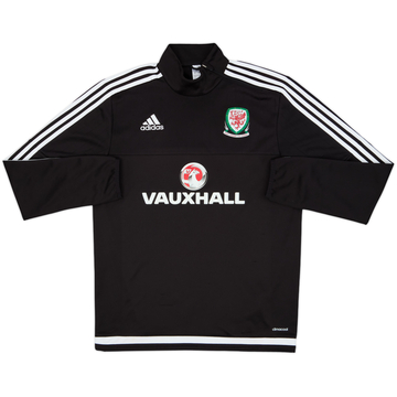 2015-16 Wales adidas 1/4 Zip Training Top - 8/10 - (M)