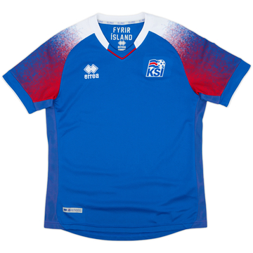 2018-19 Iceland Home Shirt - 9/10 - (S)