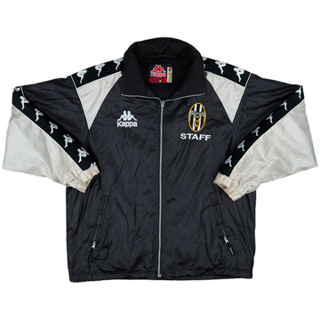 1999-00 Juventus Staff Issue Kappa Hooded Rain Jacket - 8/10 - (L)
