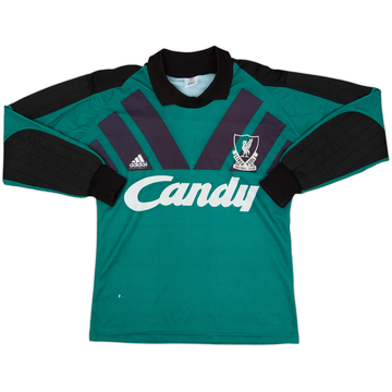 1991-92 Liverpool GK Shirt - 5/10 - (S)