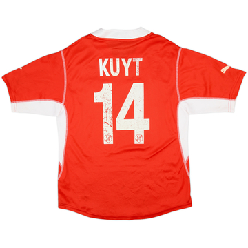 2002-03 Utrecht Home Shirt Kuyt #14 - 5/10 - (M)
