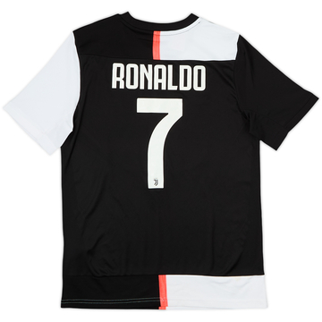 2019-20 Juventus Home Shirt Ronaldo #7 - 6/10 - (L.Boys)