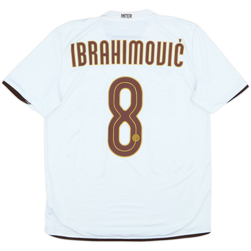 2008-09 Inter Milan Away Shirt Ibrahimovic #8 - 5/10 - (M)