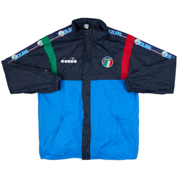 1990 Italy Diadora Hooded Rain Jacket - 8/10 - (L)