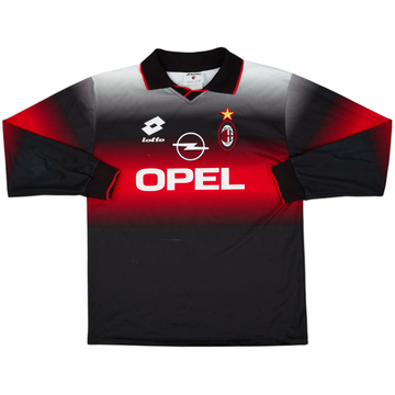 1995-96 AC Milan Lotto Training L/S Shirt - 7/10 - (L)