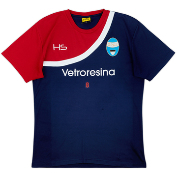 2016-17 SPAL Player Issue HS Football Training Shirt #8 - 6/10 - (XL)