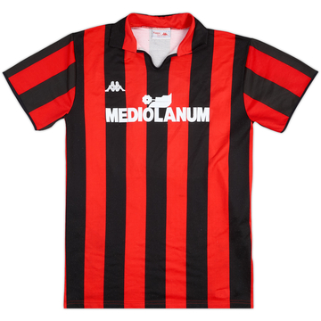 1987-88 AC Milan Home Shirt #6 - 8/10 - (M)