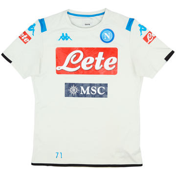 2019-20 Napoli Kappa Player Issue Training Shirt #71 - 4/10 - (XXL)