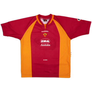 1997-98 Roma Home Shirt - 5/10 - (L.Boys)