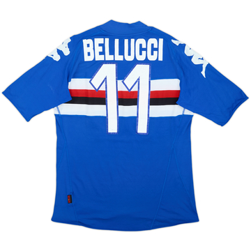 Camiseta de local de la Sampdoria 2008-09 Bellucci #11 - 4/10 - (L)