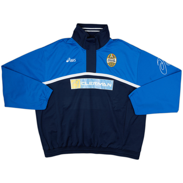 2006-07 Hellas Verona Asics 1/4 Zip Drill Top - 6/10 - (XL)