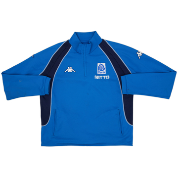 2003-04 KRC Genk Kappa 1/4 Zip Drill Top - 5/10 - (XL)