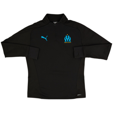 2020-21 Olympique Marseille Puma 1/4 Zip Drill Top - 10/10 - (M)