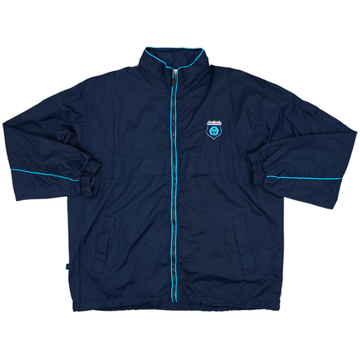 1990s Olympique Marseille Hooded Rain Jacket - 8/10 - (XL)