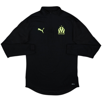 Top de entrenamiento con cierre de 1/4 Puma del Olympique Marseille 2020-21 - 8/10 - (S)
