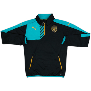 2015-16 Arsenal Puma 1/4 Zip Drill Top - 9/10 - (S)