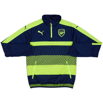 2016-17 Arsenal Puma 1/4 Zip Training Top - 8/10 - (S)