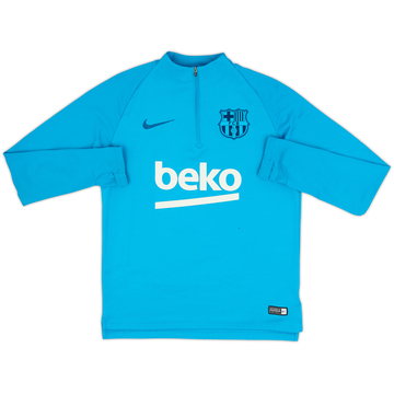 2019-20 Barcelona Nike 1/4 Zip Drill Top - 5/10 - (S)