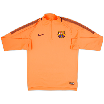 2017-18 Barcelona Nike 1/4 Zip Drill Top - 6/10 - (M)