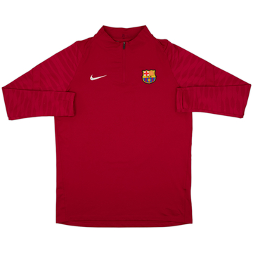 2021-22 Barcelona Nike 1/4 Zip Drill Top - 5/10 - (L)