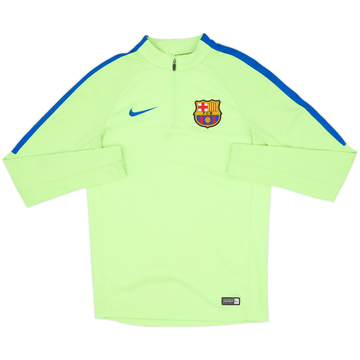 2017-18 Barcelona Nike 1/4 Zip Drill Top - 5/10 - (S)
