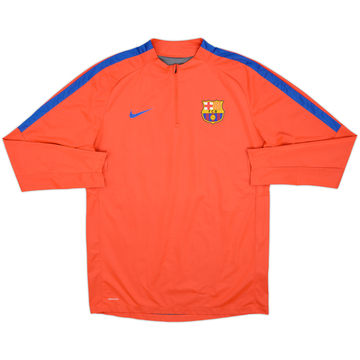 2016-17 Barcelona Nike 1/4 Zip Drill Top - 8/10 - (L)