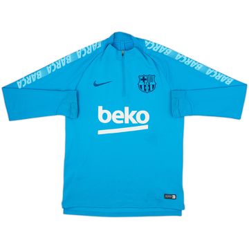 2018-19 Barcelona Nike 1/4 Zip Training Top - 6/10 - (S)