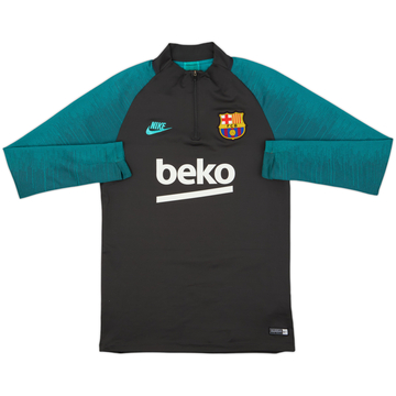 2019-20 Barcelona Nike 1/4 Zip Drill Top - 8/10 - (S)