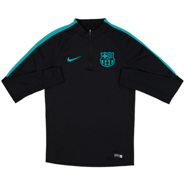 2015-16 Barcelona Nike 1/4 Zip Drill Top - 8/10 - (S)