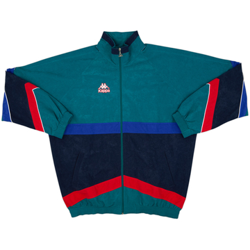 1995-97 Barcelona Kappa Track Jacket - 7/10 - (XL)