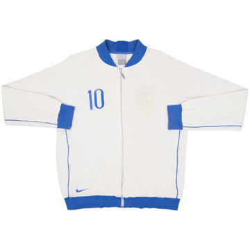 2006-07 Brazil Nike Track Jacket #10 - 6/10 - (M)