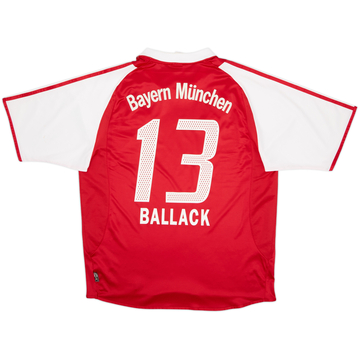 2003-04 Bayern Munich Home Shirt Ballack #13 - 6/10 - (L)