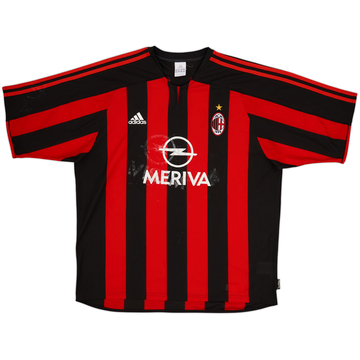 2003-04 AC Milan Home Shirt - 4/10 - (XL)