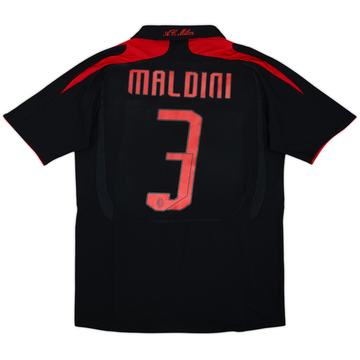 2007-08 AC Milan Third Shirt Maldini #3 - 5/10 - (S)