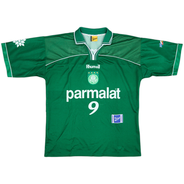 1997-98 Palmeiras Home Shirt #9 - 8/10 - (XL)