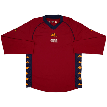 2000-01 Roma Kappa Training L/S Shirt - 6/10 - (XXL)