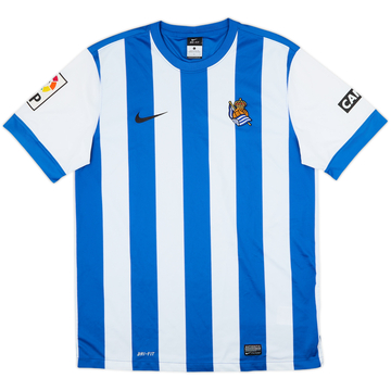2013-14 Real Sociedad Home Shirt - 10/10 - (L)