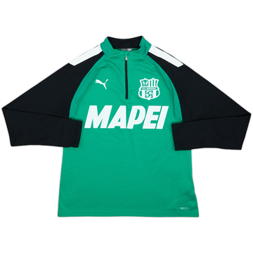 2021-22 Sassuolo Puma 1/4 Zip Drill Top - 7/10 - (S)