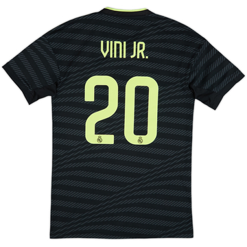 2022-23 Real Madrid Third Shirt Vini Jr #20 - 8/10 - (XS)